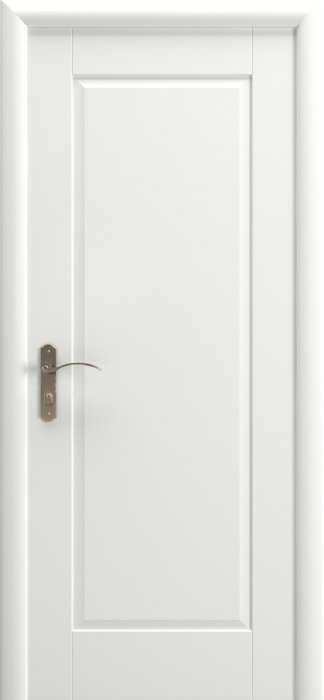 Межкомнатные двери ЕВРОПАН | Калуга. Модель Мадрит 1. Белый 